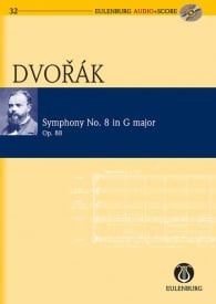 Dvorak: Symphony No. 8 G major Opus 88 B 163 (Study Score + CD) published by Eulenburg
